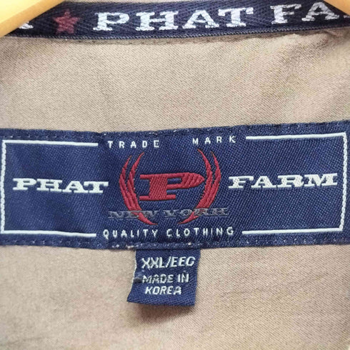 ファットファーム PHAT FARM フロント刺繍 ペンポケット S/S シャツ メンズ  XXL